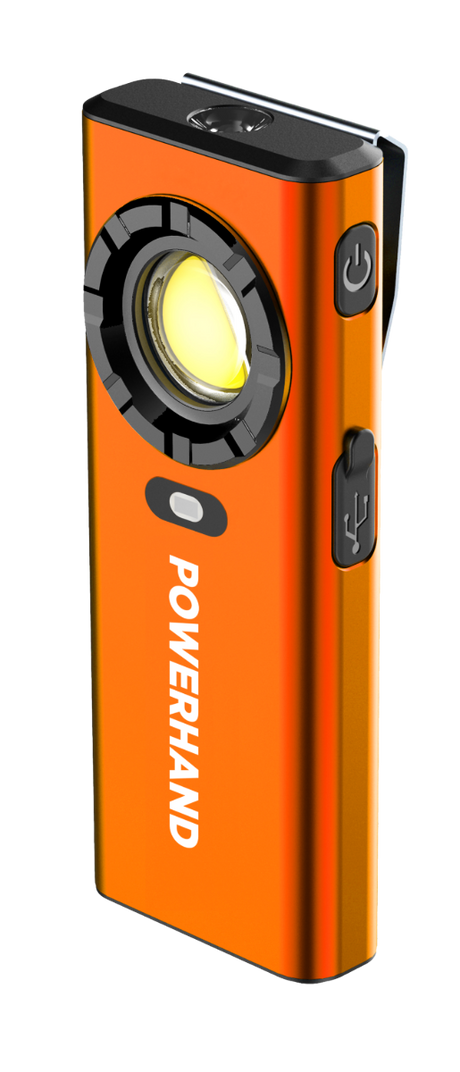 Orange worklight with auto off sensor 1200 Lumen