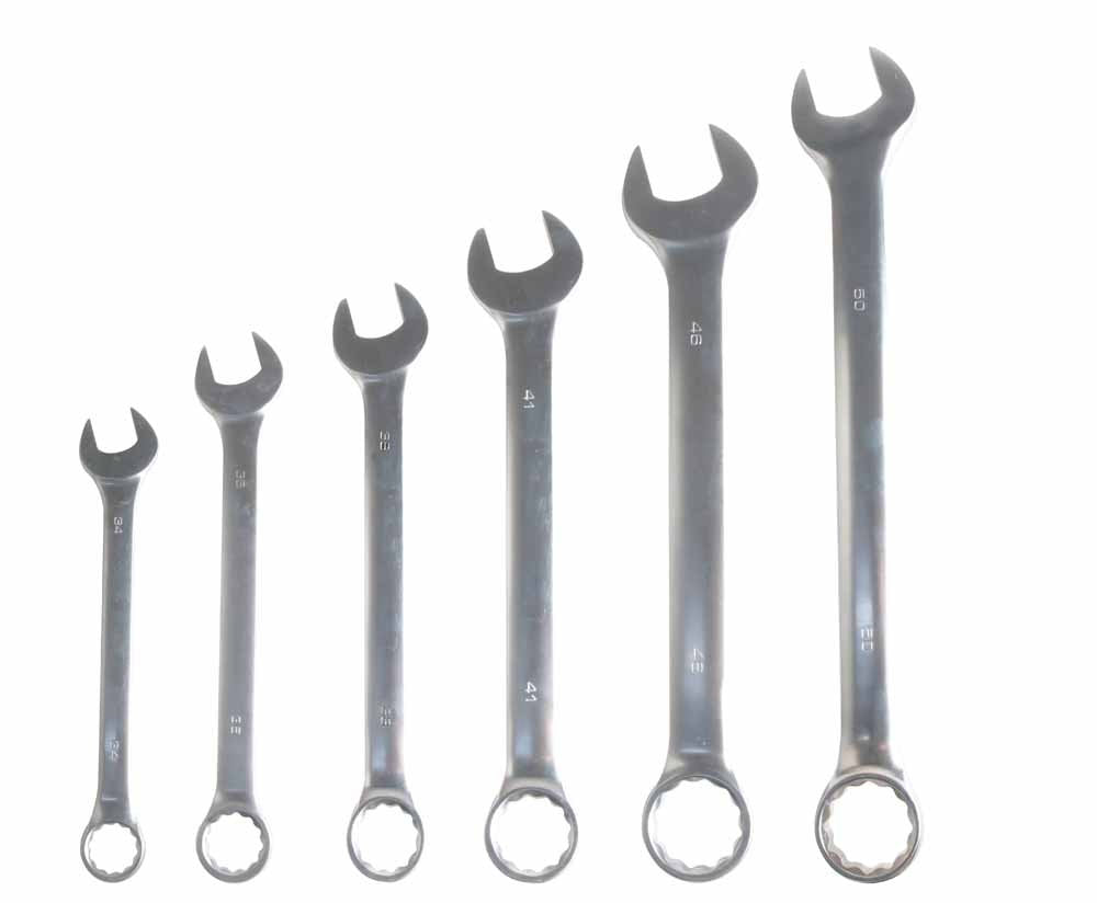 Powerhand 6Pc Large Combination Spanner Set