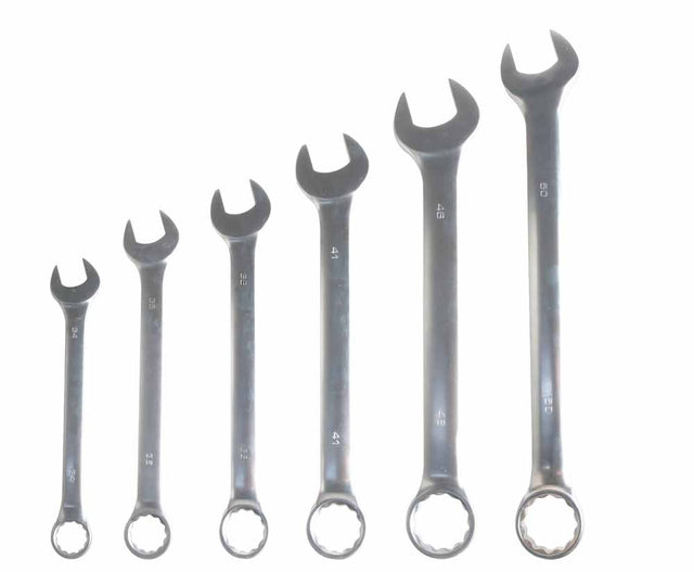 Powerhand 6Pc Large Combination Spanner Set