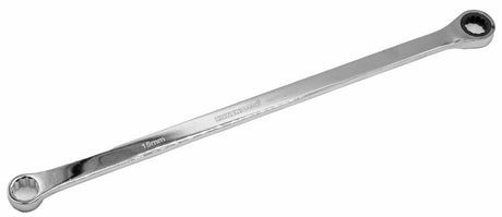 Powerhand XL Double Ring Ratchet/Fixed Spanner 15mm