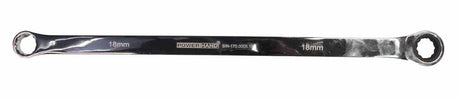 Powerhand XL Double Ring Ratchet/Fixed Spanner 18mm