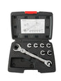 Powerhand 7 Pc 72T Ratchet Flare Nut Wrench