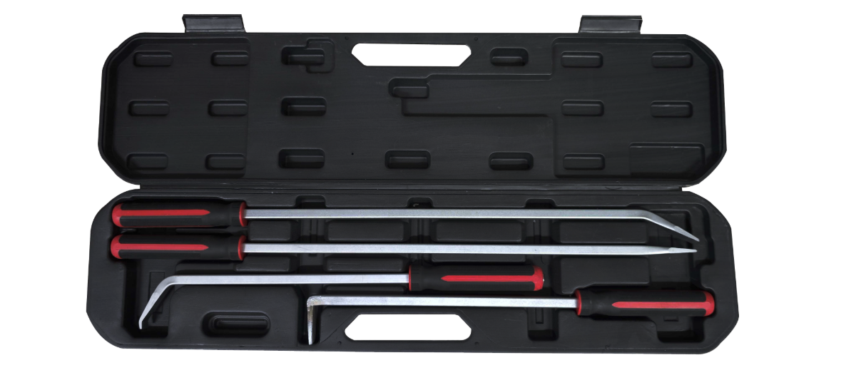 4 Pc Heavy Duty Pry Bar Set in BMC