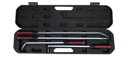 4 Pc Heavy Duty Pry Bar Set in BMC