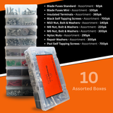 The Ultimate Garage Rack - 10 Full Assorted Boxes [ Free Wall Rack ]