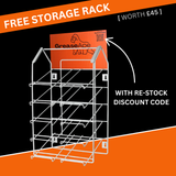 The Ultimate Garage Rack - 10 Full Assorted Boxes [ Free Wall Rack ]