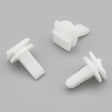 Interior Moulding & Pillar Trim Clips, White