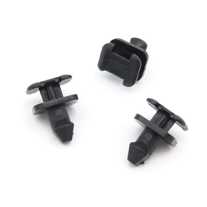 Windscreen Cowl Clips, Black