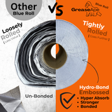 6 Pack Blue Roll - Embossed 2 Ply