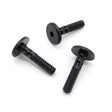 Plastic Fastener, Threaded Bolt for Trim Panels, Total Length 36mm