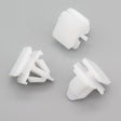 Body Moulding Trim Clip, White