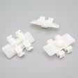 Body Moulding Clips, White