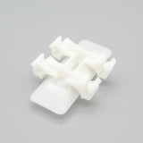 Body Moulding Clips, White - image 3