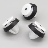 Trim Panel & Moulding Clip, White with Rubber Seal