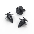 Interior Door Card & Trim Panel Clip, Cut Out Head, Black