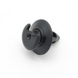 Interior Door Card & Trim Panel Clip, Cut Out Head, Black - image 3