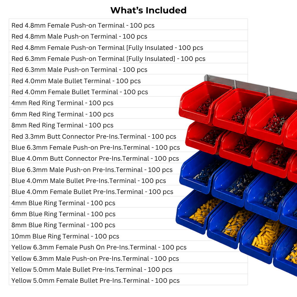 2400pcs Electrical Station - [Free 24 Bin Storage]