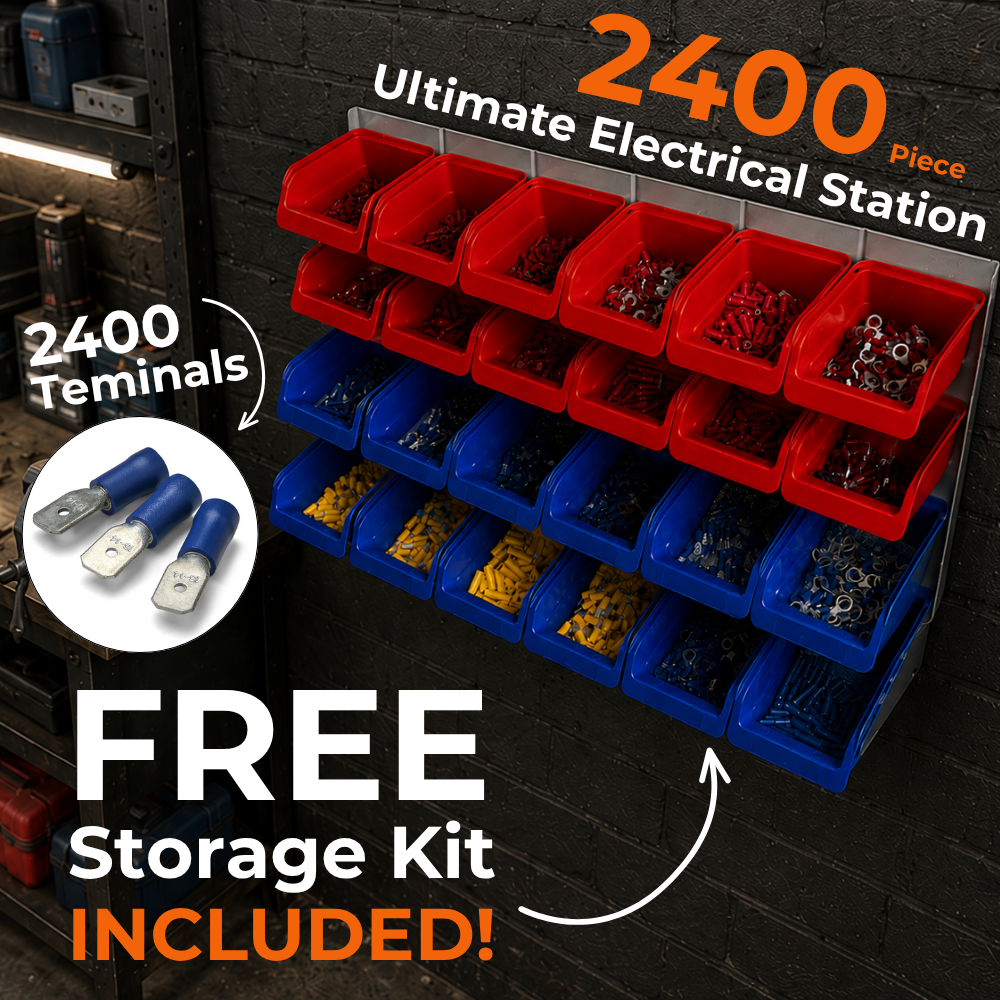 2400pcs Electrical Station - [Free 24 Bin Storage]