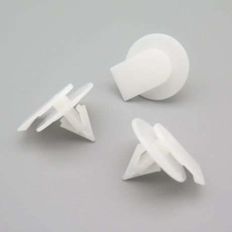 Exterior Trim Moulding Clip, White