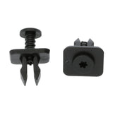 Square Collar Screw Fit Clip, Black - image 3