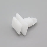 Exterior Moulding Clip, White - image 3