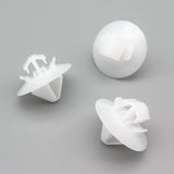 Exterior Moulding Clip, White