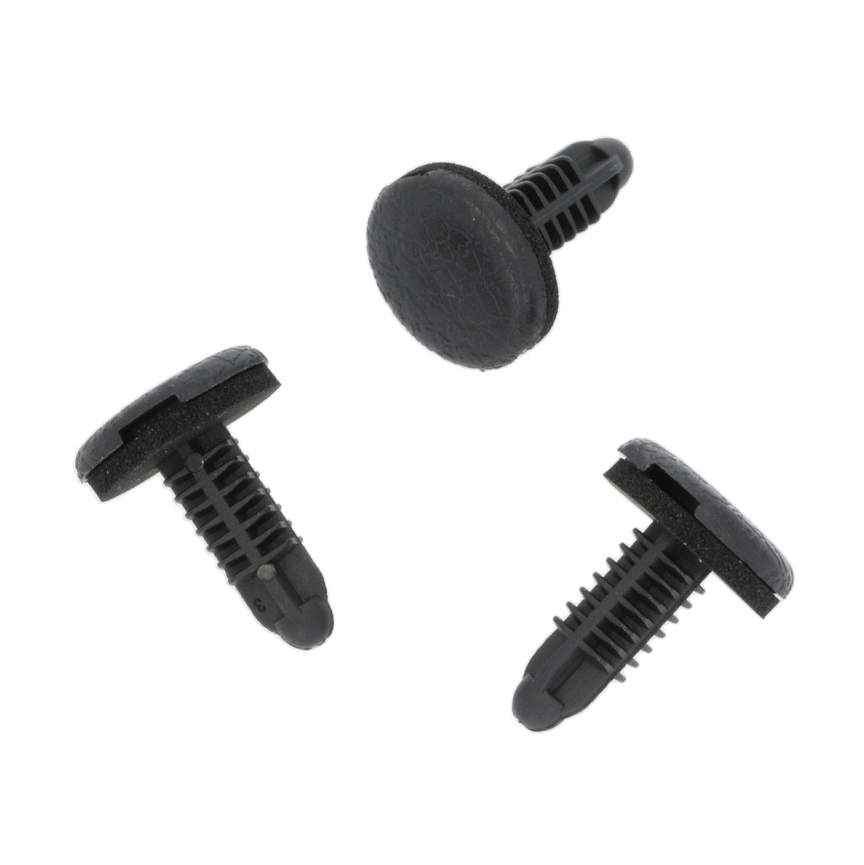 Fir Tree Clip, 5mm hole, Black