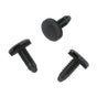Fir Tree Clip, 5mm hole, Black