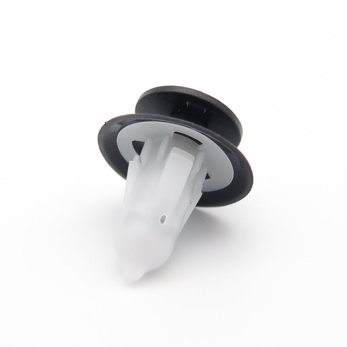 Interior Trim Clip, White / Black - image 3