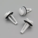 Interior Trim Retainer, White with Washer