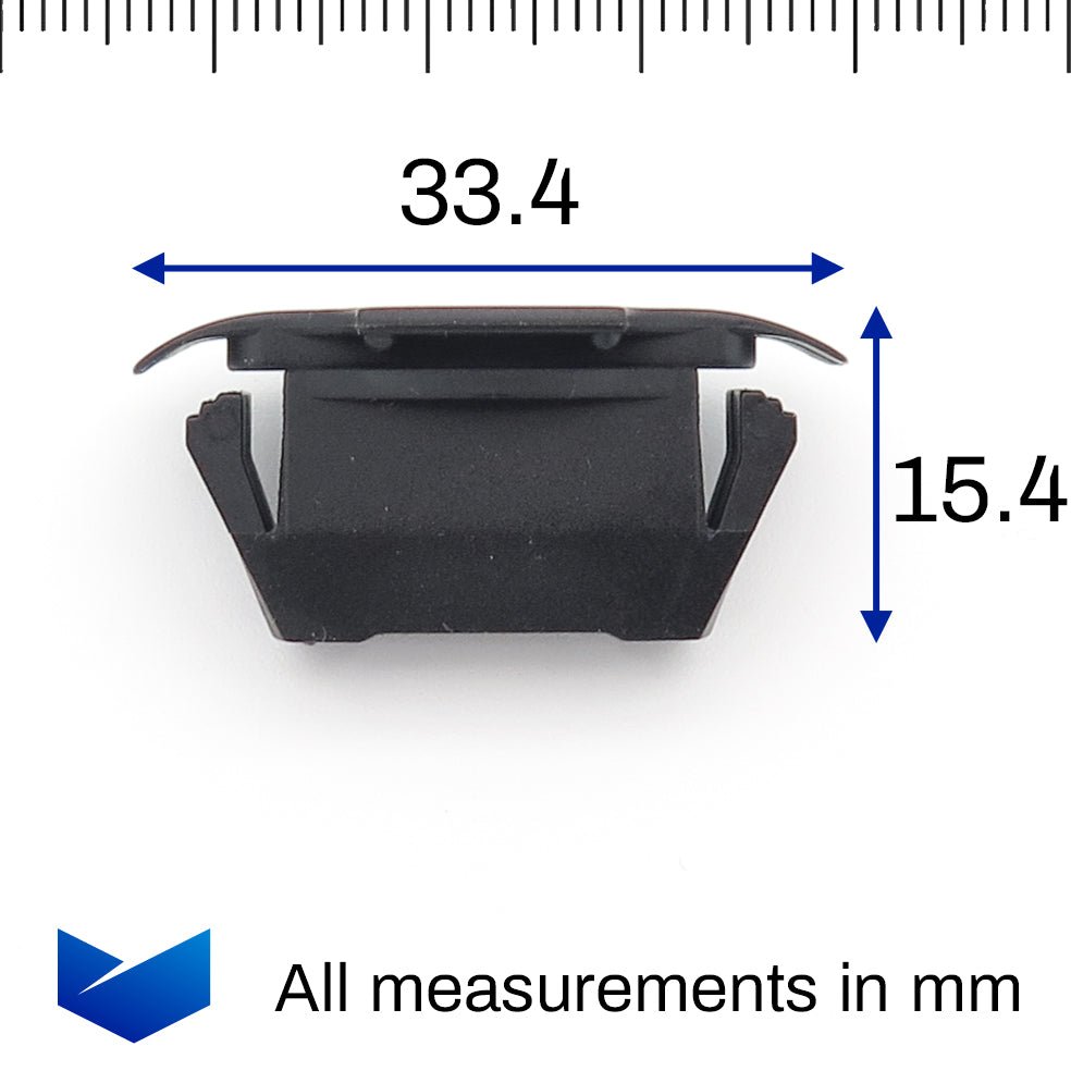 Grill Retainer Clip, Black - image 2