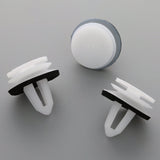 Trim Panel Clip, White with Washer