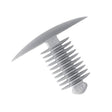 Fir Tree Trim Clip, 9-10mm Hole, 24mm Head, Grey