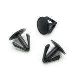 Plastic Blanking Plug, 20mm Head, 10-16mm Hole, Mottled Black