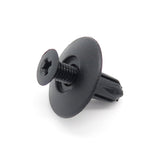 Screw Fit Expanding Plastic Rivet, 6.5mm Hole, Black - image 3