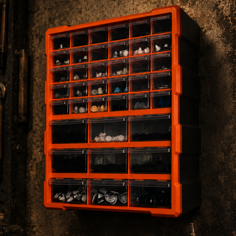 GreaseApe Trim Clip Station - 1000pcs [ Free Cabinet ]
