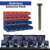 Stainless Steel - Nut, Bolt & Washer Pack [Setscrew Pack]