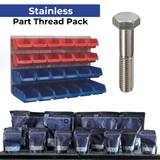 Stainless Steel -  Nut, Bolt & Washer Pack [Part Thread Pack]