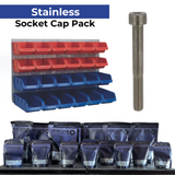 Stainless Steel - Nut, Bolt & Washer Pack [Socket Cap Pack]
