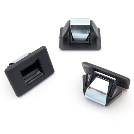Insert Clip with Metal Spring, Black