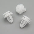 Trim panel Retaining Clip, White with Washer