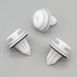Interior Trim Clip, White with Seal