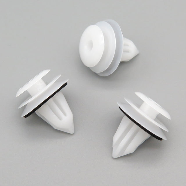 Interior Trim Clip, White with Seal