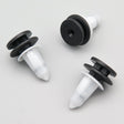 Trim Panel Fastener, White / Black