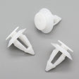 Trim Panel Moulding Clip, White