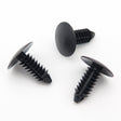 Fir Tree Clip, 7mm Hole, 18mm Head, Black