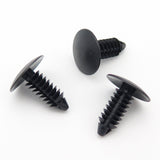 Fir Tree Clip, 7mm Hole, 18mm Head, Black