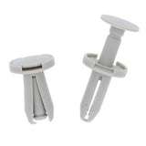 Push Fit Plastic Clip, Light Grey - image 3