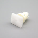 Exterior Body Moulding Clips, White - image 3