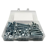 M10 Nut, Bolt & Washers - Assortment - 140pk